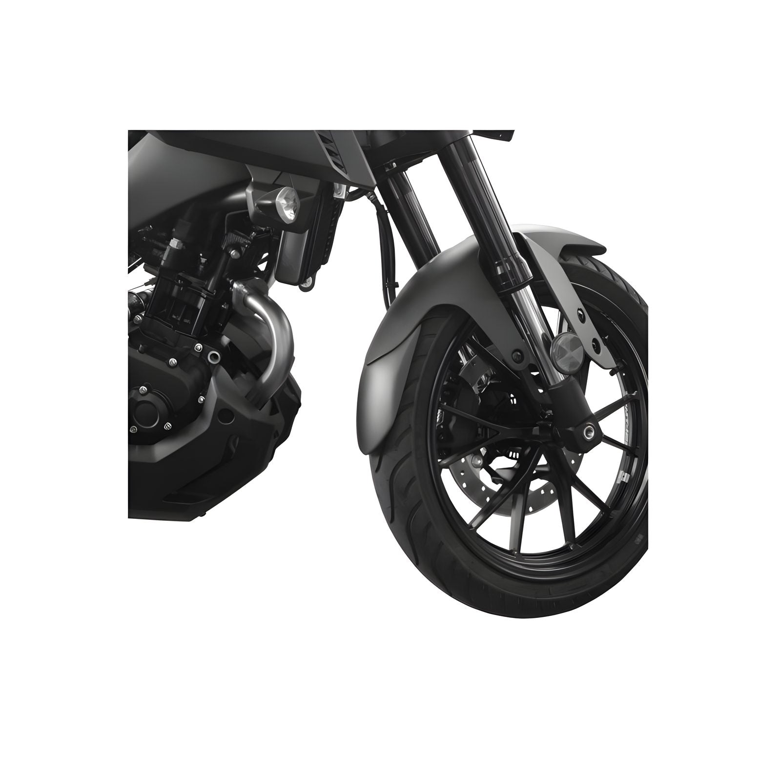 ESTENSIONE PARAFANGO ANTERIORE PUIG COMPATIBILE PER YAMAHA MT-125 2020 > 2024 NERO 9834N