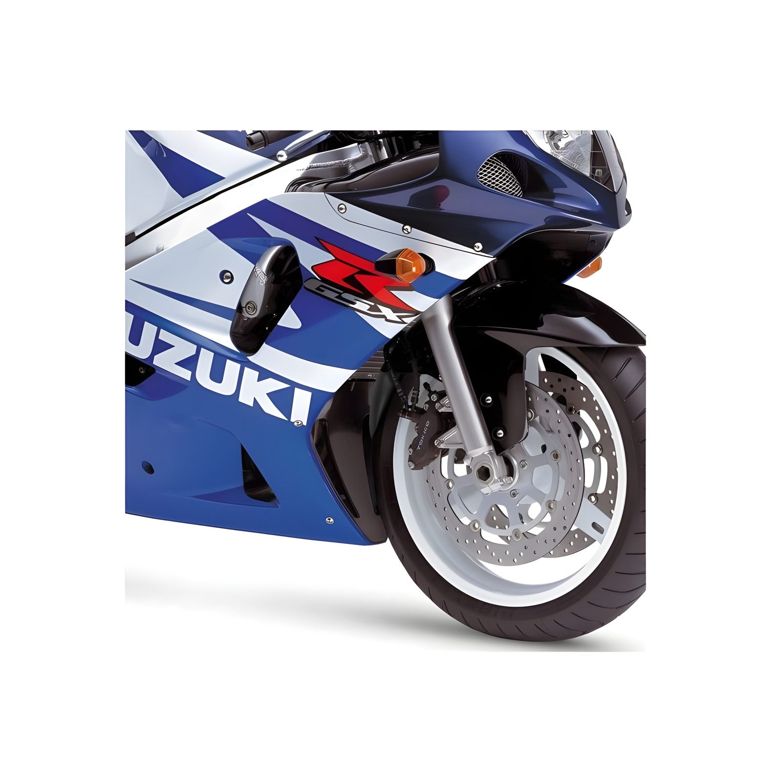 ESTENSIONE PARAFANGO ANTERIORE PUIG COMPATIBILE PER SUZUKI GSX-R 750 2000 > 2003 NERO OPACO 9936N