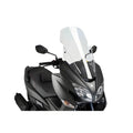 CUPOLINO V-TECH LINE TOURING PUIG COMPATIBILE PER SUZUKI BURGMAN 400 2017 > 2025 TRASPARENTE 9973W