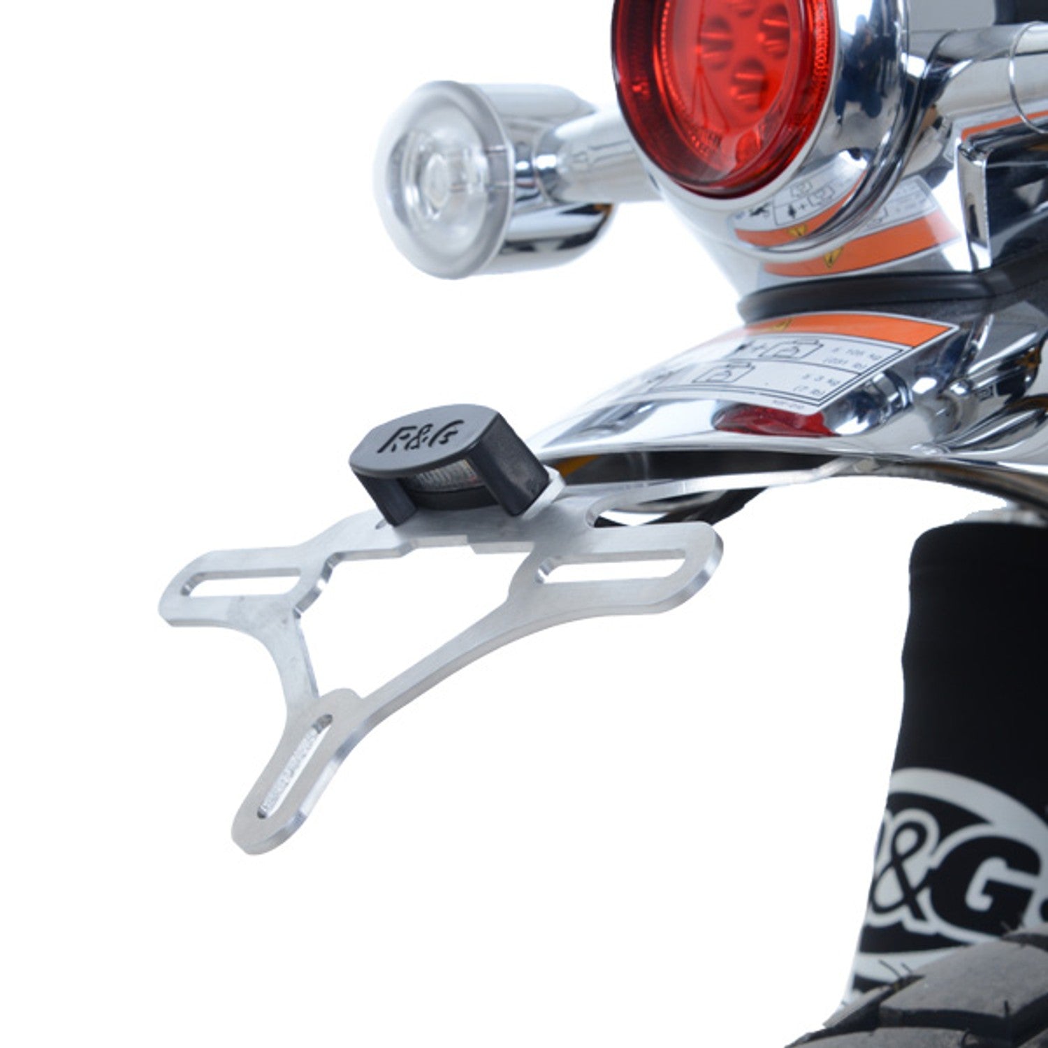 R&G PORTATARGA COMPATIBILE PER HONDA MONKEY 2018 > 2023 LP0259SI