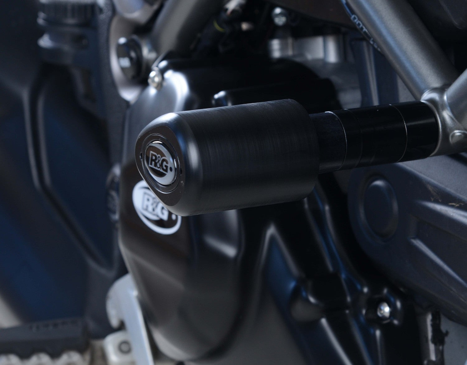 R&G PROTEZIONE TAMPONI AERO PER DUCATI MULTISTRADA 1260 S 2018 NO MOD CP0443BL