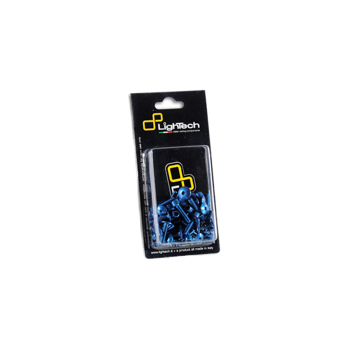 KIT VITI TELAIO ERGAL LIGHTECH COMPATIBILE PER KAWASAKI Z750 2007 > 2012 43 PZ COBALTO 7K7TCOB