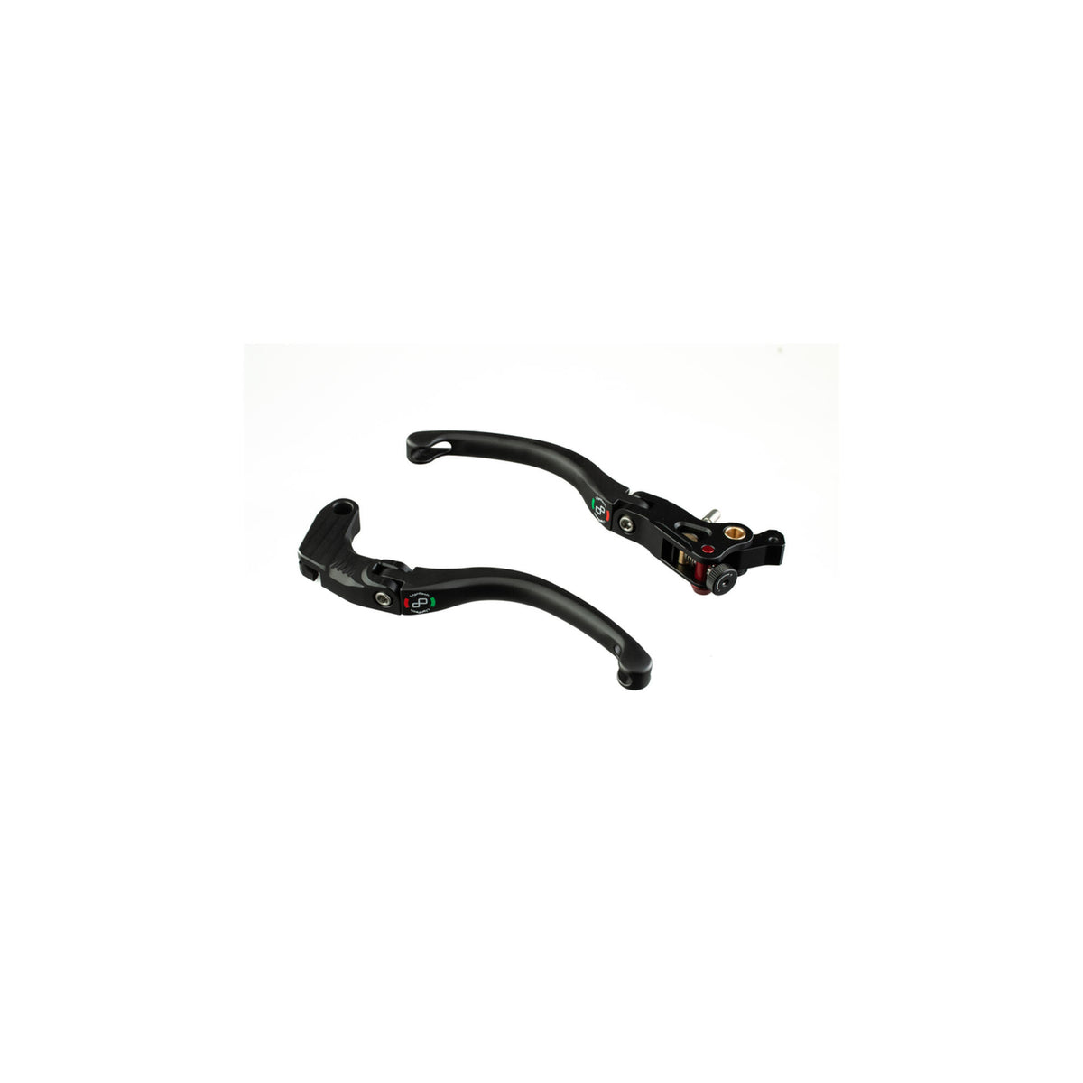 KIT LEVE FRENO / FRIZIONE MAGNESIO/ALLUMINIO TIPO H LIGHTECH COMPATIBILE PER YAMAHA R1 2004 > 2014 NERO KLEV107H