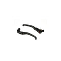 KIT LEVE FRENO / FRIZIONE MAGNESIO/ALLUMINIO TIPO K ALIEN LIGHTECH COMPATIBILE PER YAMAHA R6 2005 > 2016 NERO KLEV107K