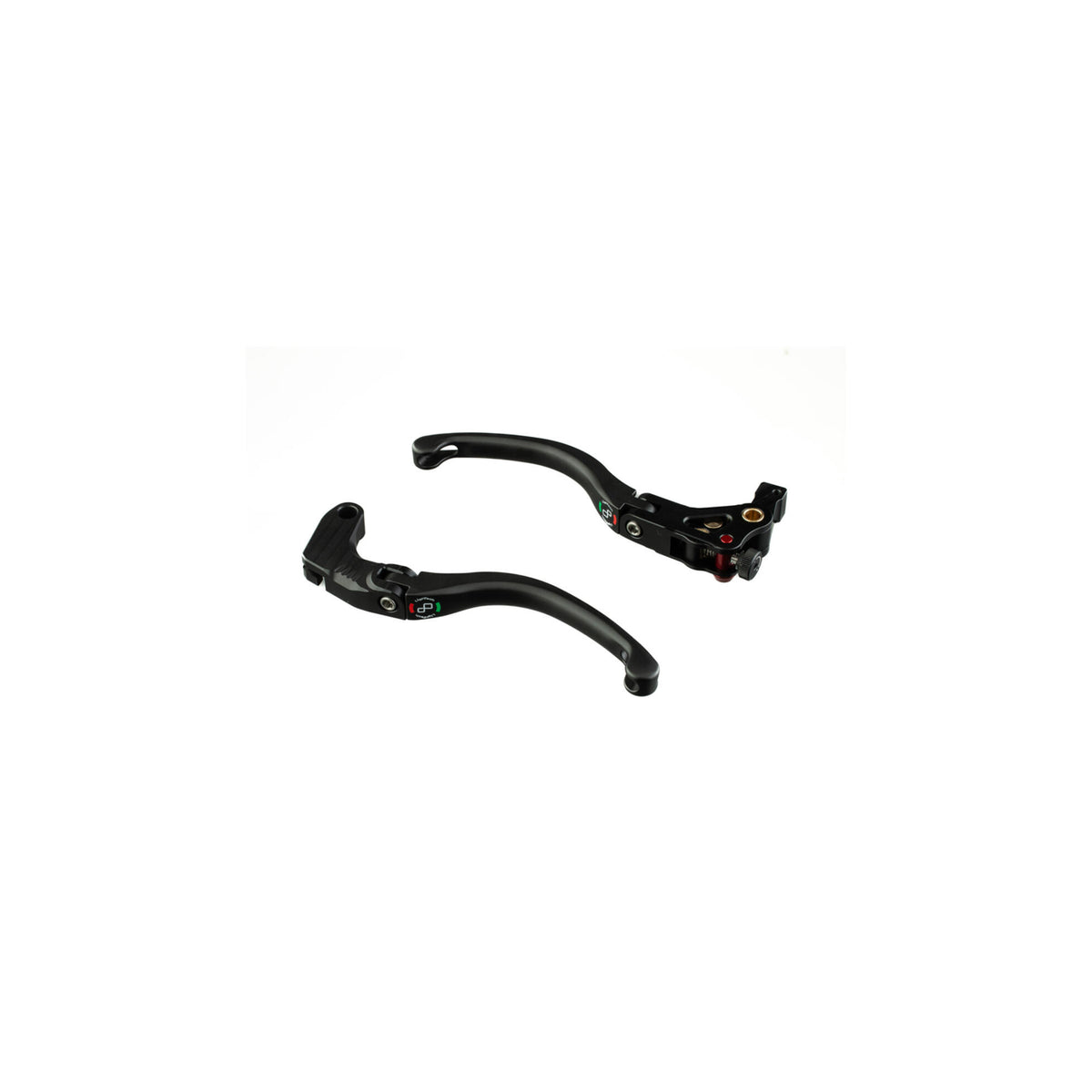 KIT LEVE FRENO / FRIZIONE MAGNESIO/ALLUMINIO TIPO H LIGHTECH COMPATIBILE PER HONDA CBR1000RR 2008 > 2019 NERO KLEV109H