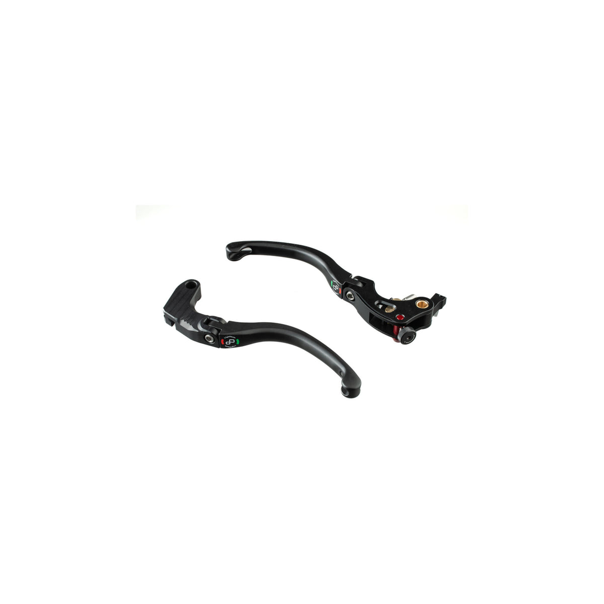 KIT LEVE FRENO / FRIZIONE MAGNESIO/ALLUMINIO TIPO H LIGHTECH COMPATIBILE PER YAMAHA R1 2025 > 2025 NERO KLEV124H