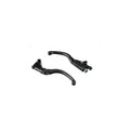 KIT LEVE FRENO / FRIZIONE MAGNESIO/ALLUMINIO TIPO H LIGHTECH COMPATIBILE PER KAWASAKI Z400 2018 > 2023 NERO KLEV127H