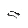 KIT LEVE FRENO / FRIZIONE MAGNESIO/ALLUMINIO TIPO K ALIEN LIGHTECH COMPATIBILE PER YAMAHA MT 10 2016 > 2020 NERO KLEV128K