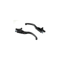 KIT LEVE FRENO / FRIZIONE MAGNESIO/ALLUMINIO TIPO H LIGHTECH COMPATIBILE PER YAMAHA TMAX 530 2012 > 2021 NERO KLEV129H