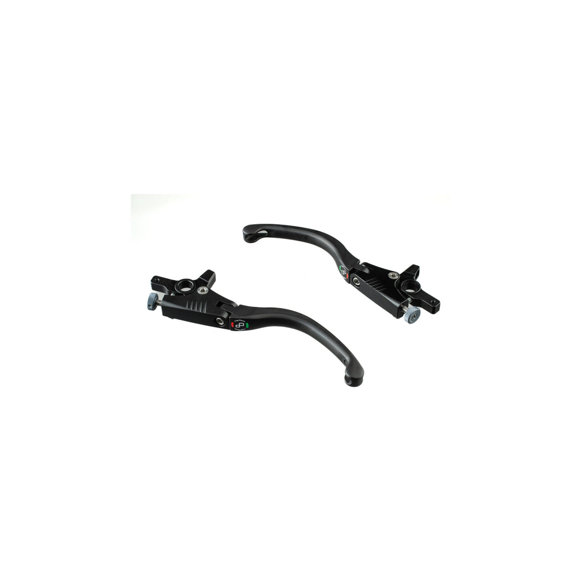 KIT LEVE FRENO / FRIZIONE MAGNESIO/ALLUMINIO TIPO H LIGHTECH COMPATIBILE PER YAMAHA TMAX 530 2012 > 2021 NERO KLEV129H