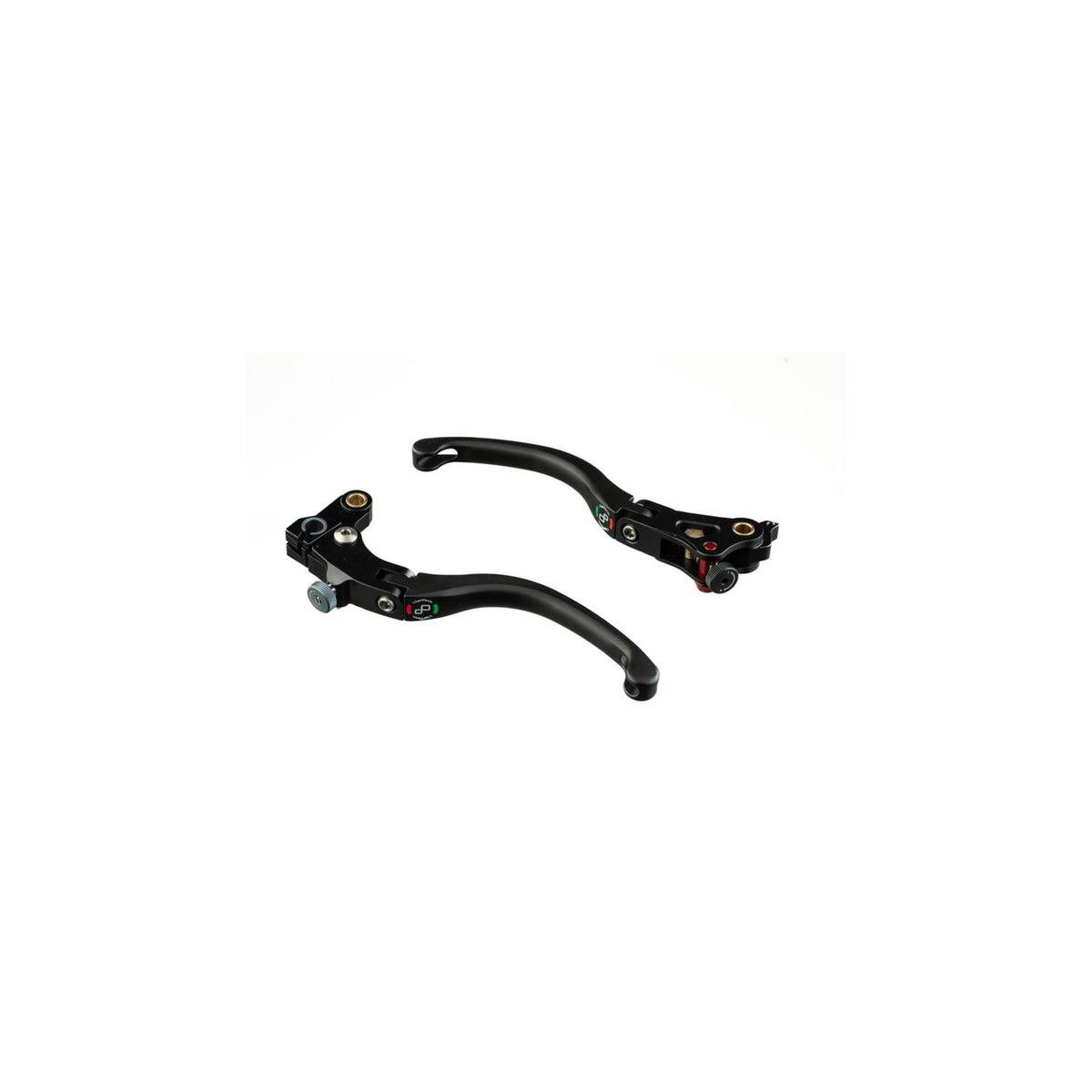 KIT LEVE FRENO / FRIZIONE MAGNESIO/ALLUMINIO TIPO H LIGHTECH COMPATIBILE PER KTM DUKE 790 2018 > 2024 NERO KLEV130H