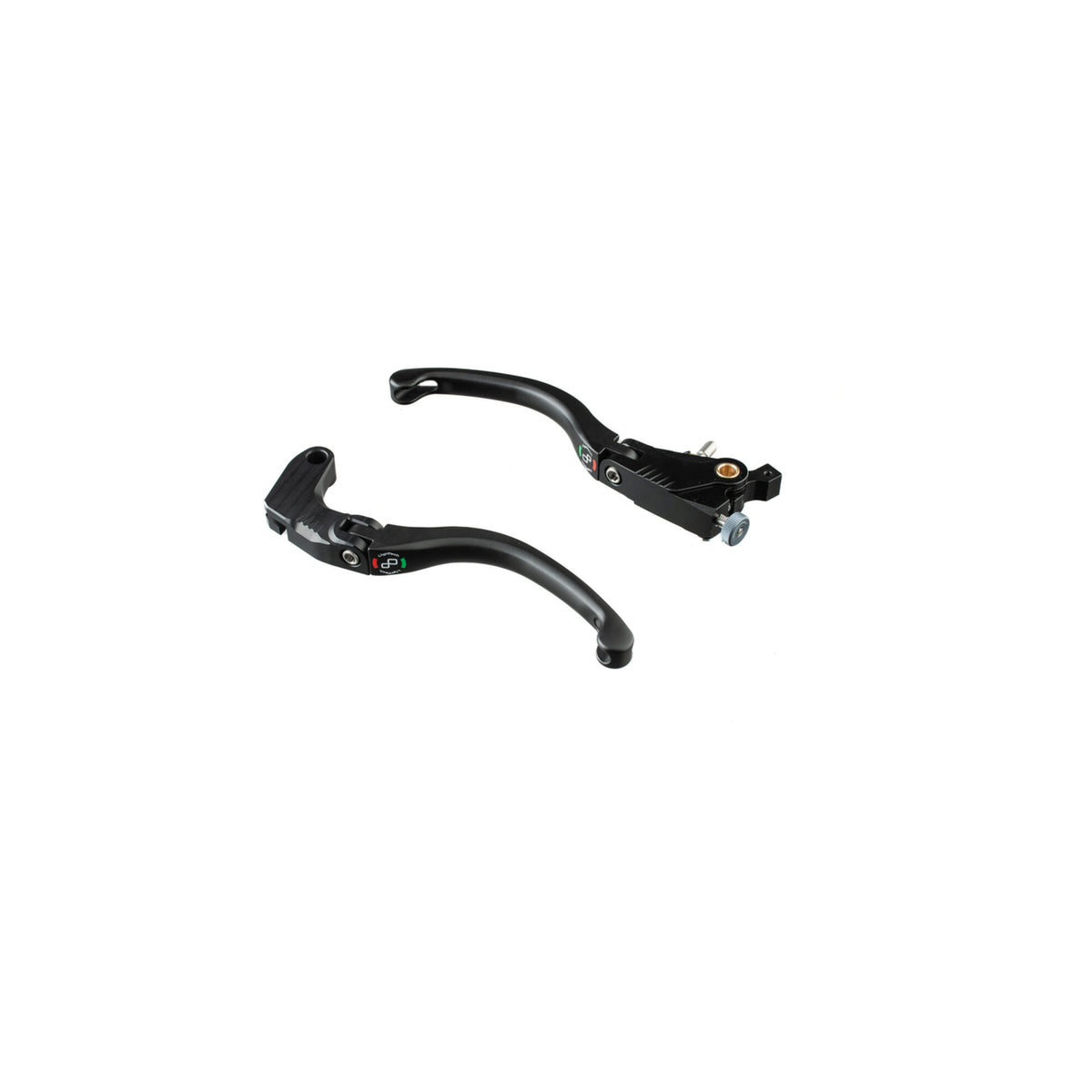 KIT LEVE FRENO / FRIZIONE MAGNESIO/ALLUMINIO TIPO H LIGHTECH COMPATIBILE PER APRILIA TUONO V4 1100 FACTORY 2021 > 2024 NERO KLEV131H