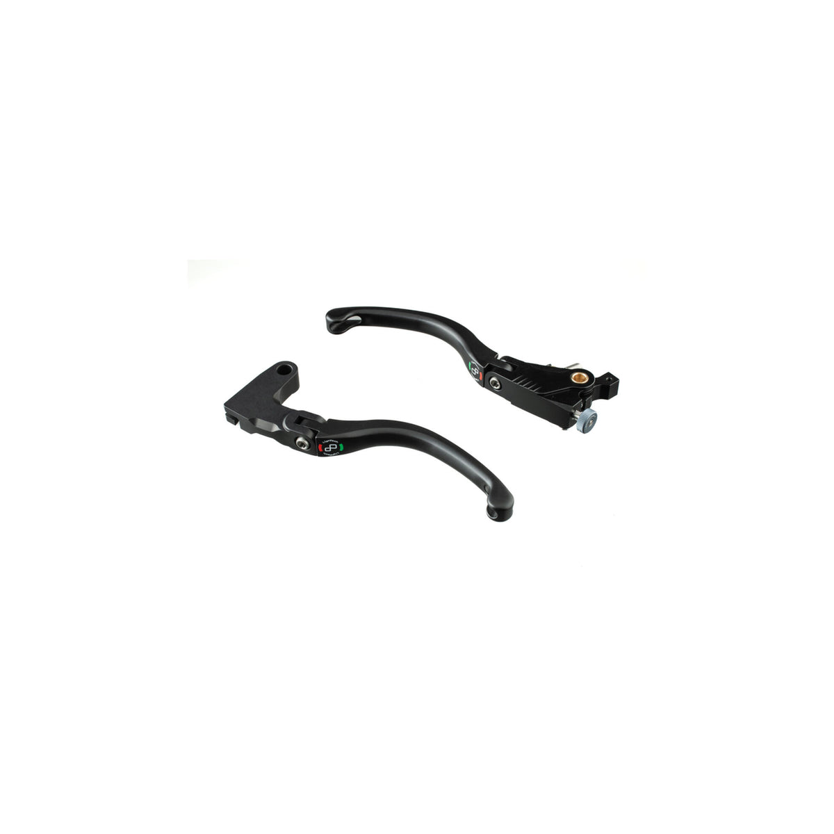 KIT LEVE FRENO / FRIZIONE MAGNESIO/ALLUMINIO TIPO H LIGHTECH COMPATIBILE PER TRIUMPH DAYTONA 675 2012 > 2016 NERO KLEV133H