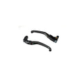 KIT LEVE FRENO / FRIZIONE MAGNESIO/ALLUMINIO TIPO K ALIEN LIGHTECH COMPATIBILE PER YAMAHA MT 09 TRACER 2021 > 2024 NERO KLEV136K