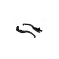 KIT LEVE FRENO / FRIZIONE MAGNESIO/ALLUMINIO TIPO H LIGHTECH COMPATIBILE PER KAWASAKI ZX4RR 2024 > 2024 NERO KLEV142H
