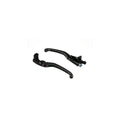 KIT LEVE FRENO / FRIZIONE MAGNESIO/ALLUMINIO TIPO K ALIEN LIGHTECH COMPATIBILE PER KAWASAKI ZX4RR 2024 > 2024 NERO KLEV142K
