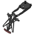 KIT PORTA TARGA LIGHTECH COMPATIBILE PER DUCATI SUPERSPORT 939 S 2017 2018 2019 2020 NERO KTARDU112A1