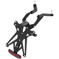KIT PORTA TARGA LIGHTECH COMPATIBILE PER KAWASAKI Z 750 2007 2008 2009 2010 2011 2012 2013 2014 NERO KTARKA109A1
