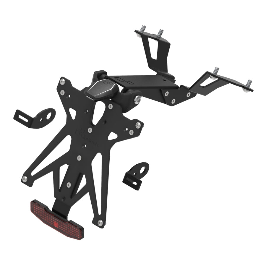 KIT PORTA TARGA LIGHTECH COMPATIBILE PER SUZUKI GSX-R 1000R 2016 2017 2018 2019 2020 2021 2022 2023 NERO KTARSU113A1