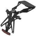 KIT PORTA TARGA LIGHTECH COMPATIBILE PER YAMAHA R3 2015 2016 2017 2018 2019 2020 2021 2022 2023 NERO KTARYA120A1