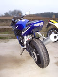 R&G PORTATARGA COMPATIBILE PER YAMAHA YZF-R1 2002 2003 LP0002BK NERO