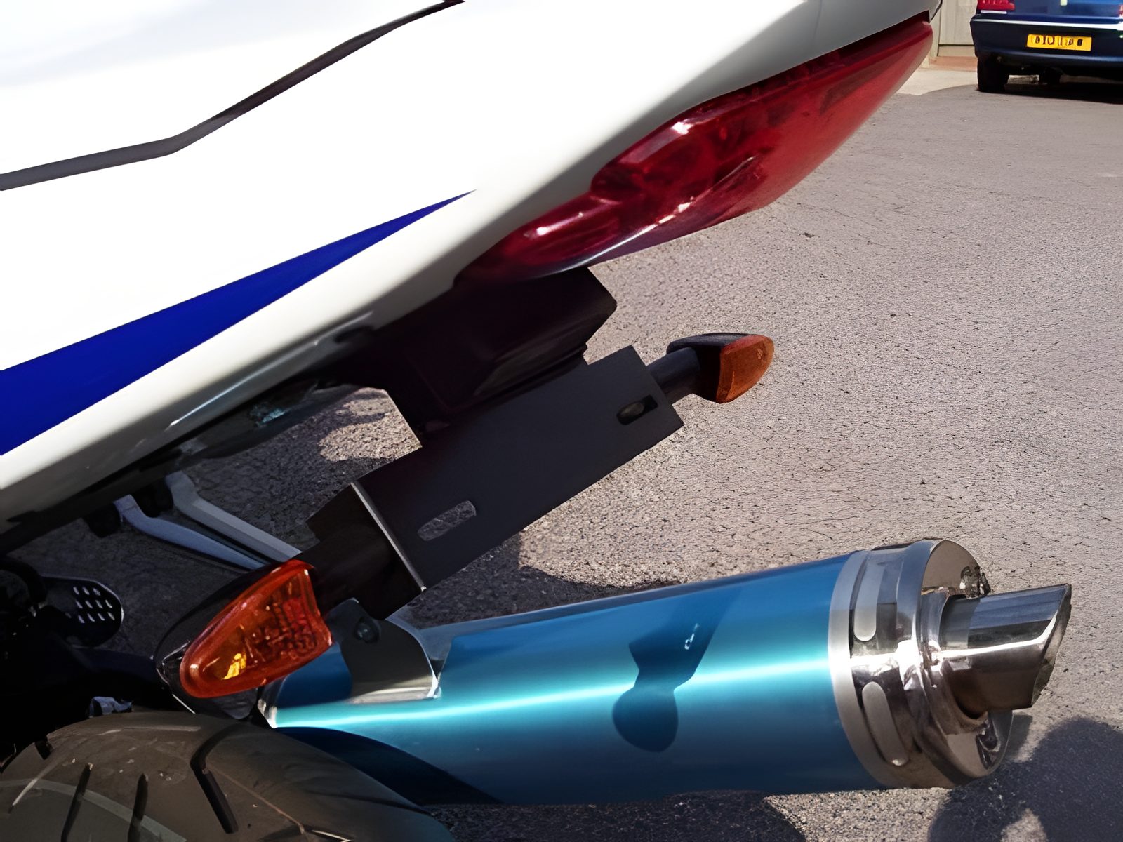 R&G PORTATARGA COMPATIBILE PER SUZUKI GSX-R750 2004 2005 LP0005BK NERO