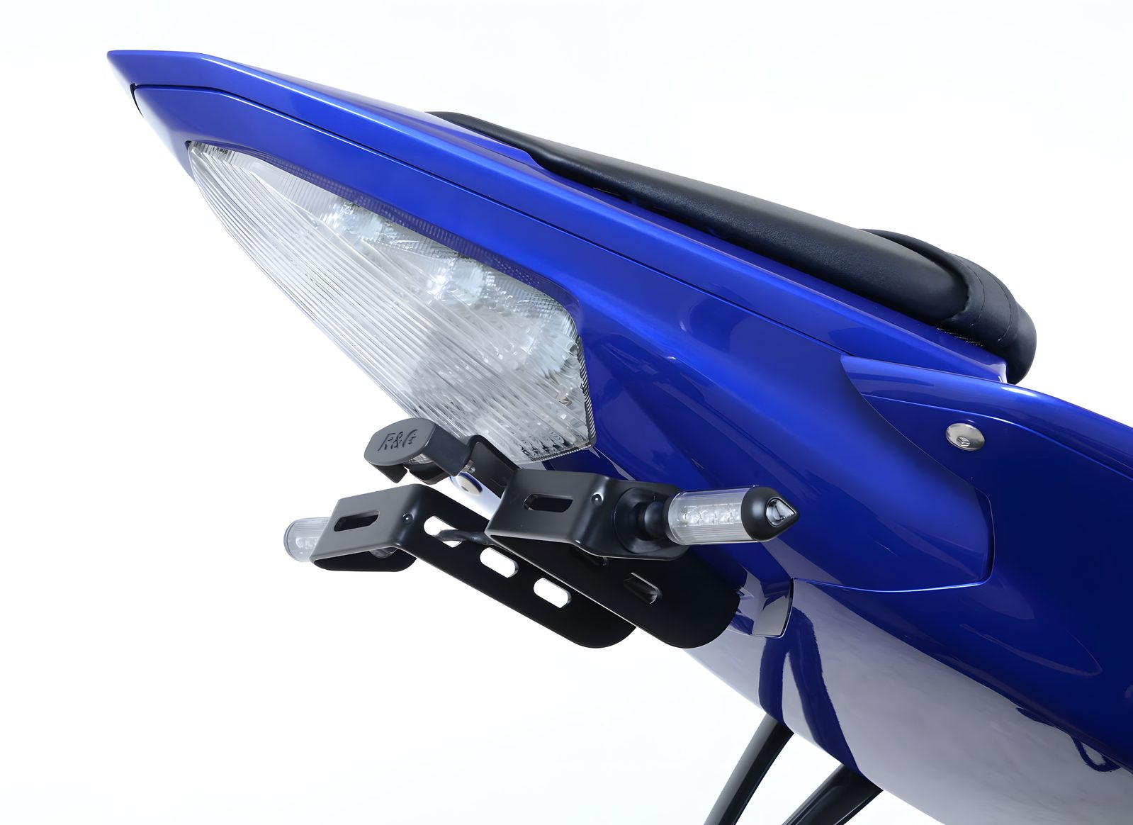 PORTATARGA R&G COMPATIBILE PER YAMAHA YZF-R5 2006 > 2016 NERO LP0020BK