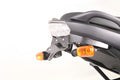 PORTATARGA R&G COMPATIBILE PER KAWASAKI VERSYS 650 2006 > 2009 NERO LP0039BK