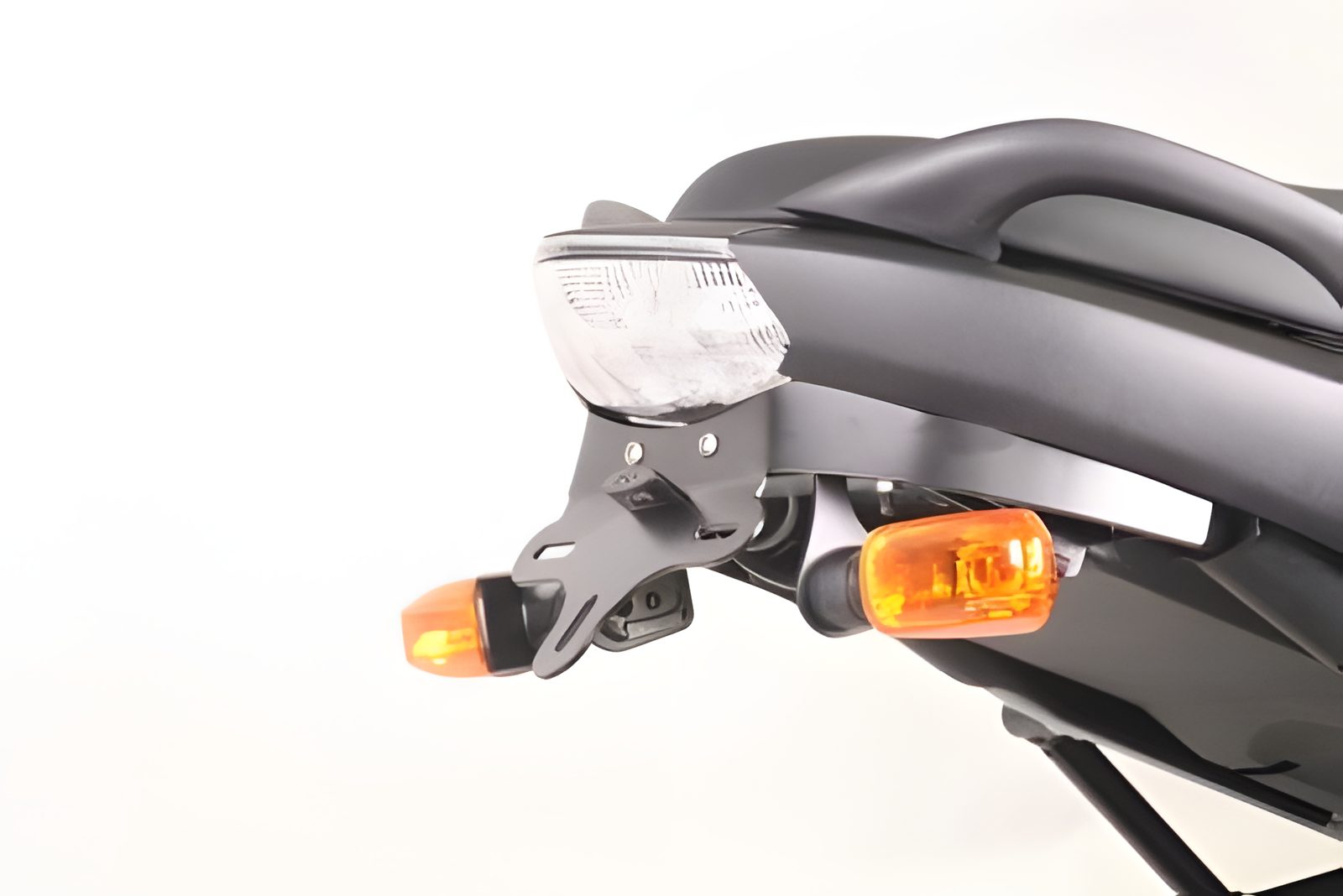 PORTATARGA R&G COMPATIBILE PER KAWASAKI VERSYS 650 2006 > 2009 NERO LP0039BK