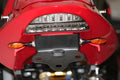 R&G PORTATARGA COMPATIBILE PER HONDA CBR900 FIREBLADE 2002 2003 LP0044BK NERO