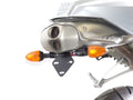 R&G PORTATARGA COMPATIBILE PER BMW R1200S TUTTI GLI ANNI LP0050BK NERO