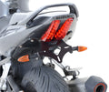 PORTATARGA R&G COMPATIBILE PER SUZUKI SV650 UNFAIRED 2007 > 2015 LP0062BK NERO