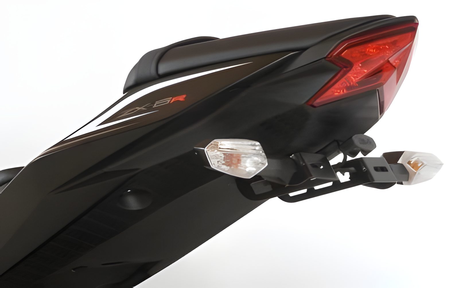 R&G PORTATARGA COMPATIBILE PER KAWASAKI ZX10-R 2008 > 2018 LP0064BK NERO