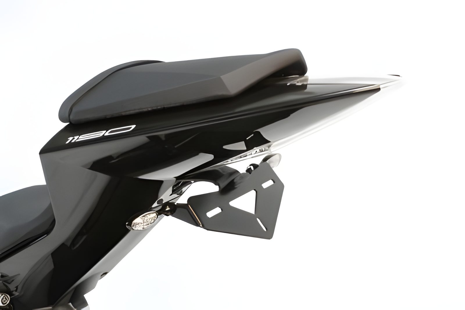 R&G PORTATARGA COMPATIBILE PER KTM RC8R 2009 > 2015 LP0068BK NERO