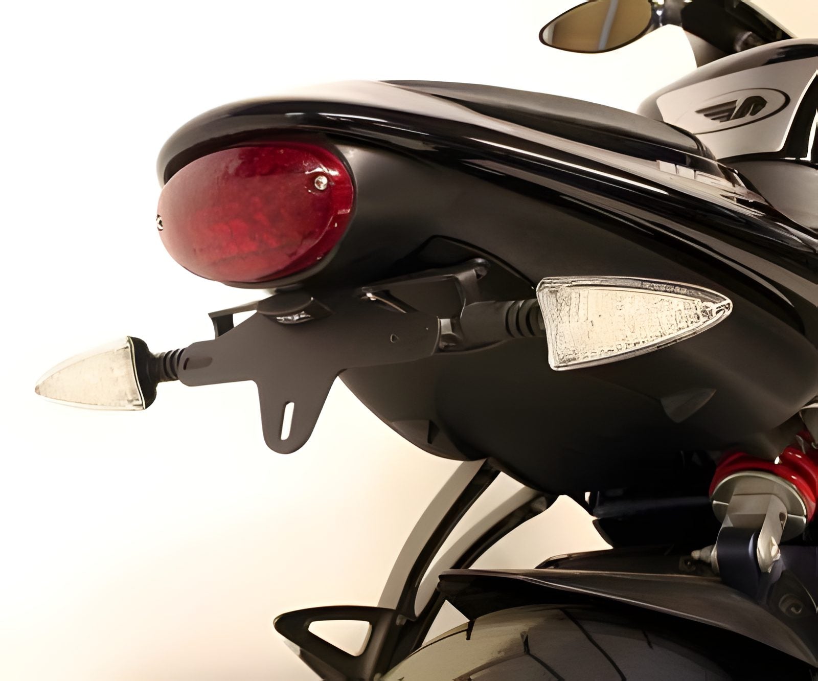 R&G PORTATARGA COMPATIBILE PER BUELL 1125R 2008 LP0075BK NERO