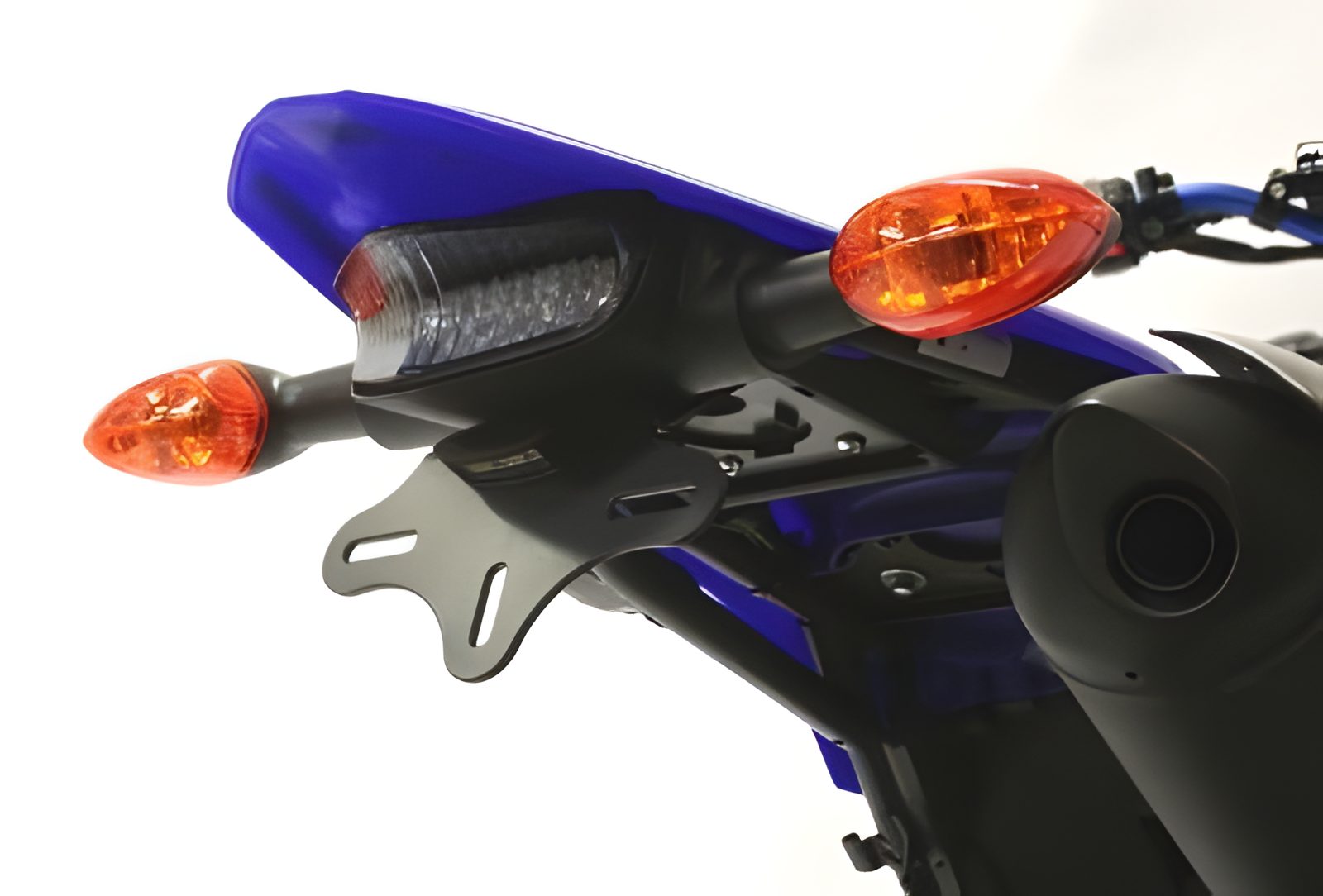 R&G PORTATARGA COMPATIBILE PER YAMAHA WR 250 X 2008 > 2011 LP0082BK NERO