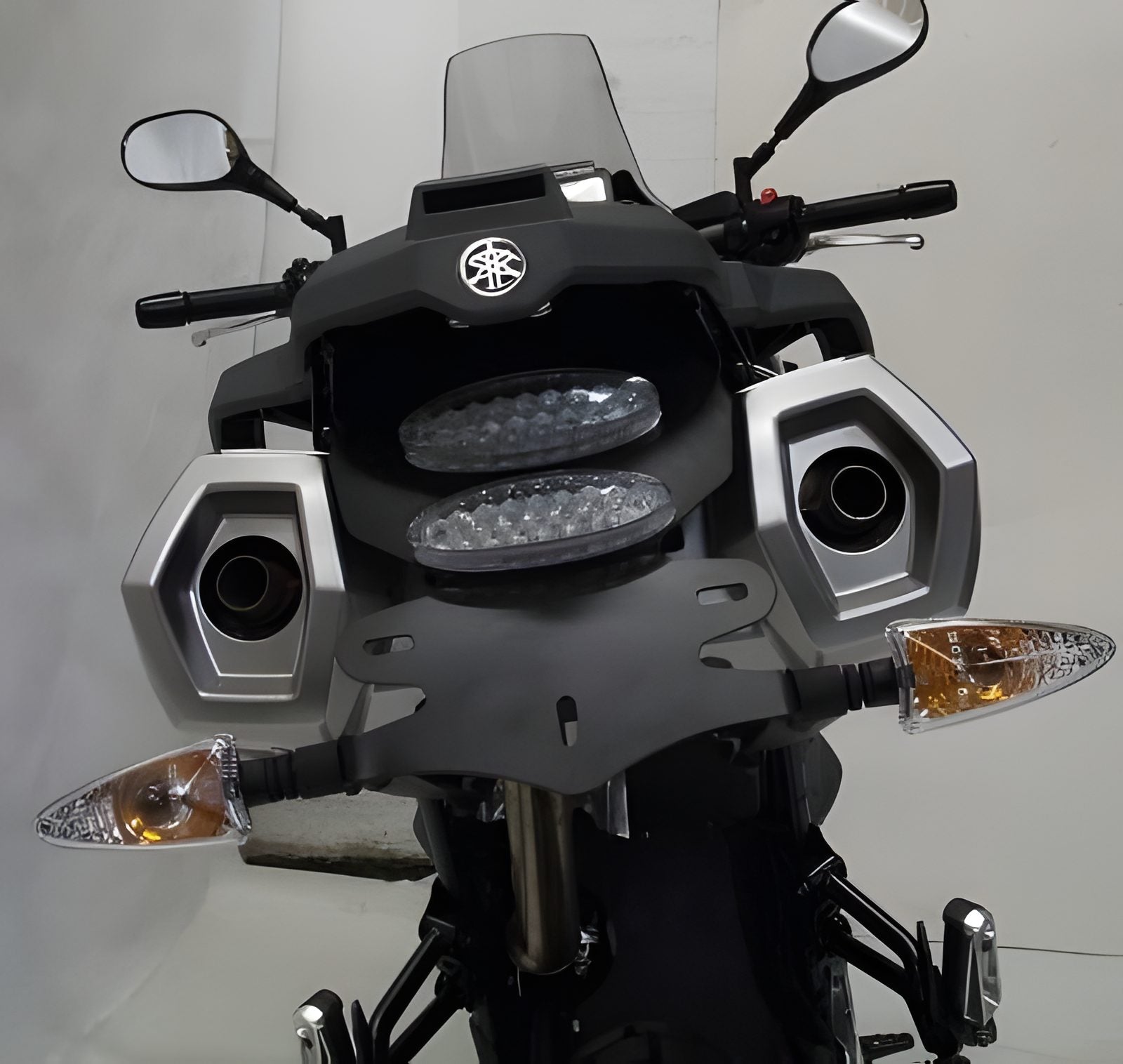 R&G PORTATARGA COMPATIBILE PER YAMAHA XT 660 Z TENERE 2009 > 2016 LP0091BK NERO
