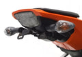 R&G PORTATARGA PER HONDA CBR1000RR FIREBLADE ABS 2010 2011 LP0093BK NERO