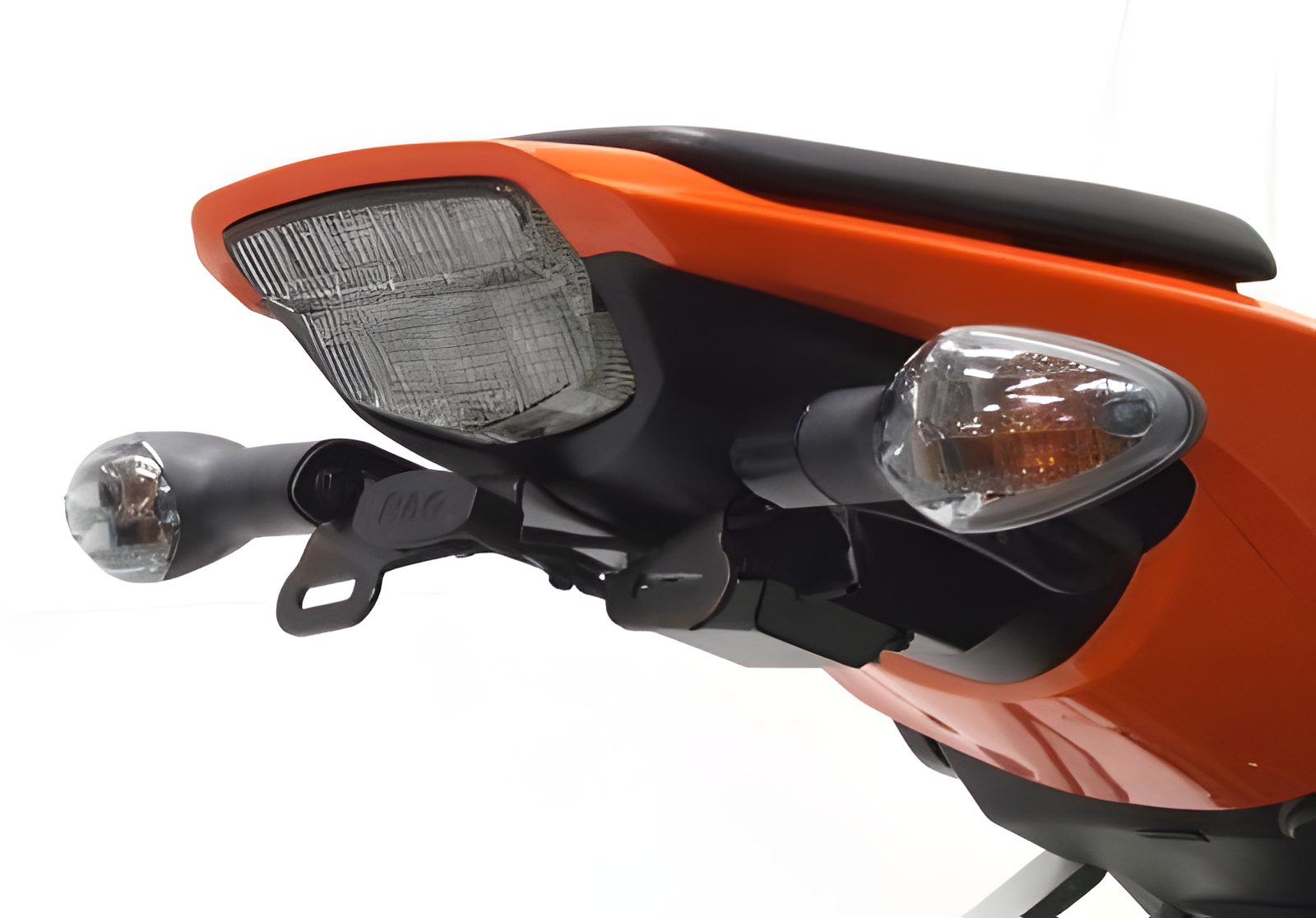 R&G PORTATARGA PER HONDA CBR1000RR FIREBLADE ABS 2010 2011 LP0093BK NERO