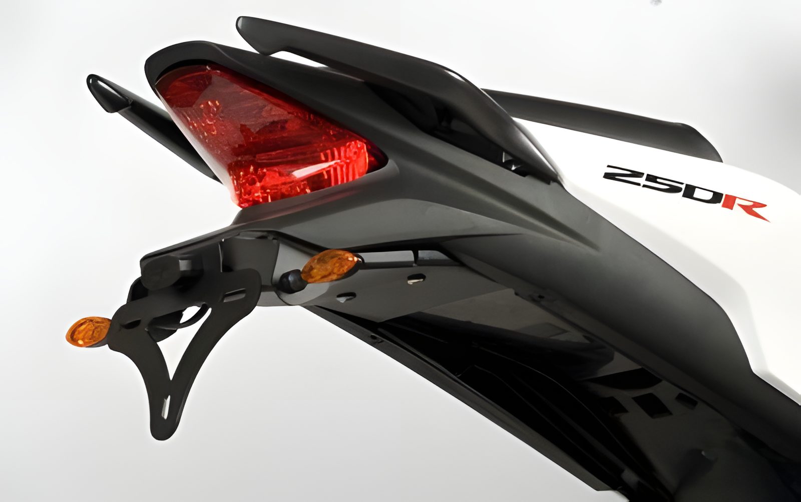 R&G PORTATARGA COMPATIBILE PER HONDA CBR 250 R 2011 > 2015 LP0104BK NERO