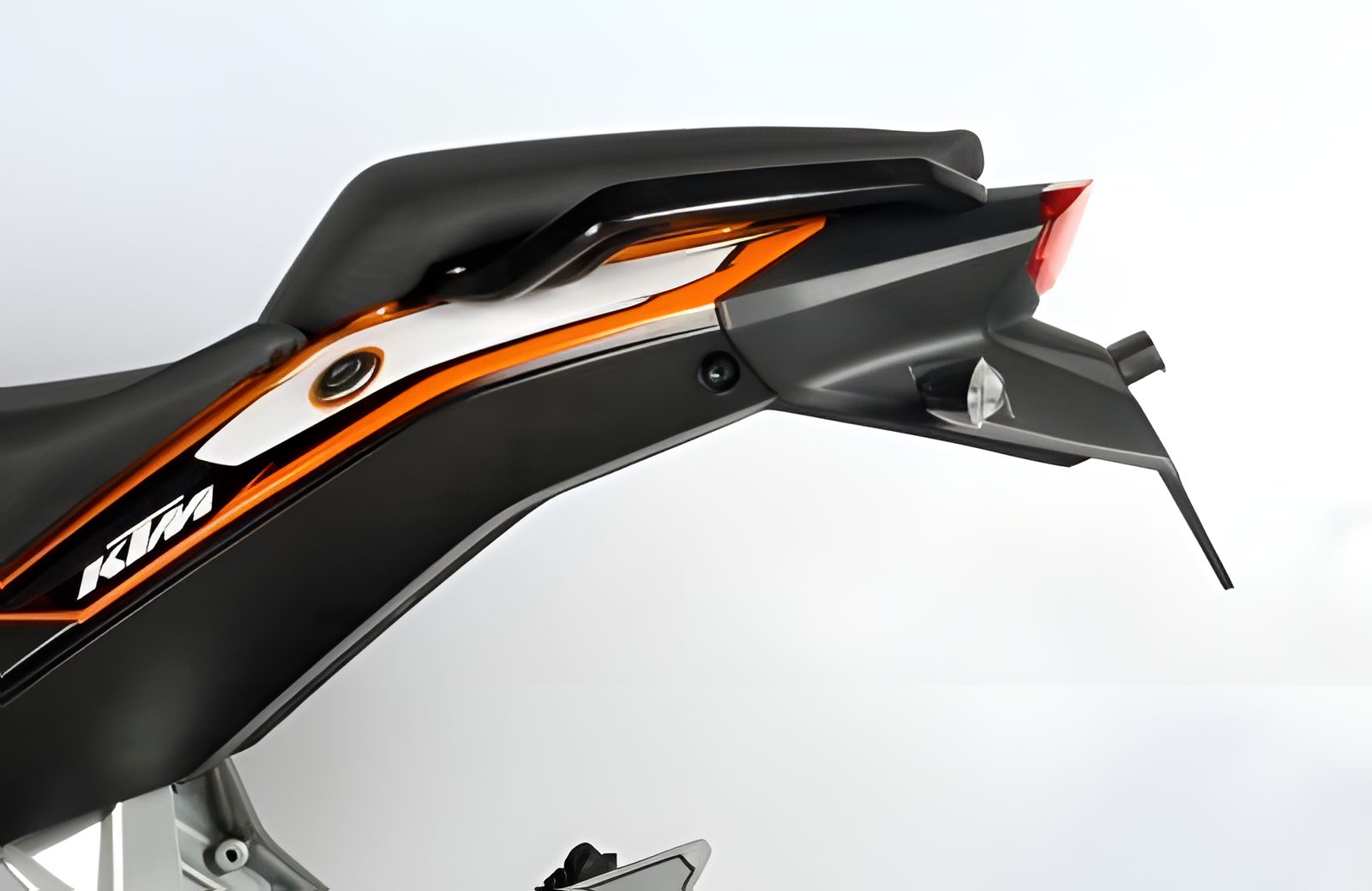 R&G PORTATARGA COMPATIBILE PER KTM 390 DUKE 2011 > 2016 LP0108BK NERO