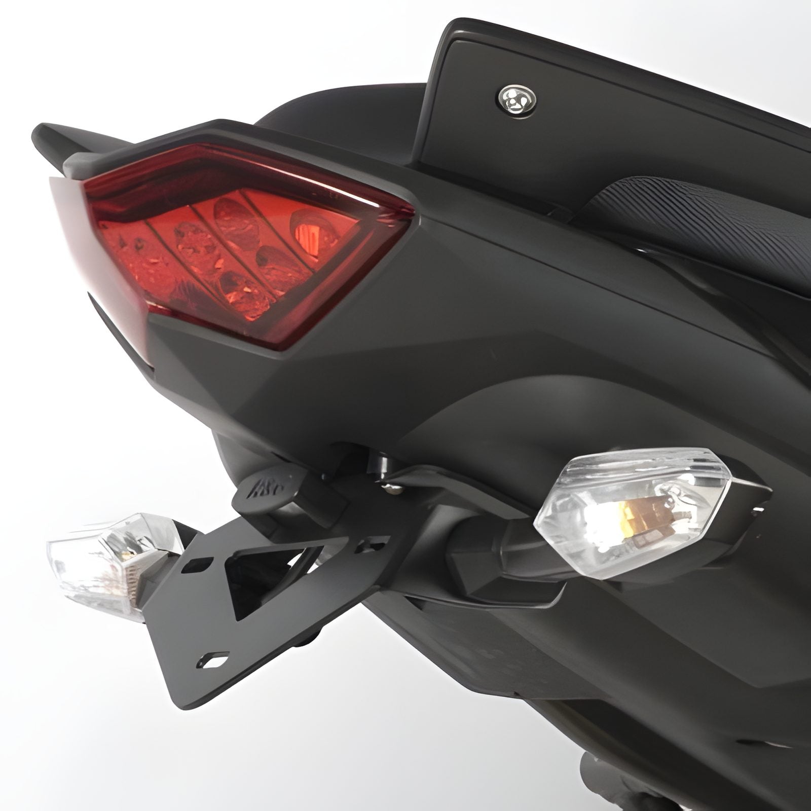 R&G PORTATARGA COMPATIBILE PER KAWASAKI VERSYS 650 2010 > 2016 LP0110BK NERO
