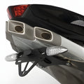 R&G PORTATARGA COMPATIBILE PER MV AGUSTA F4 2012 LP0111BK NERO