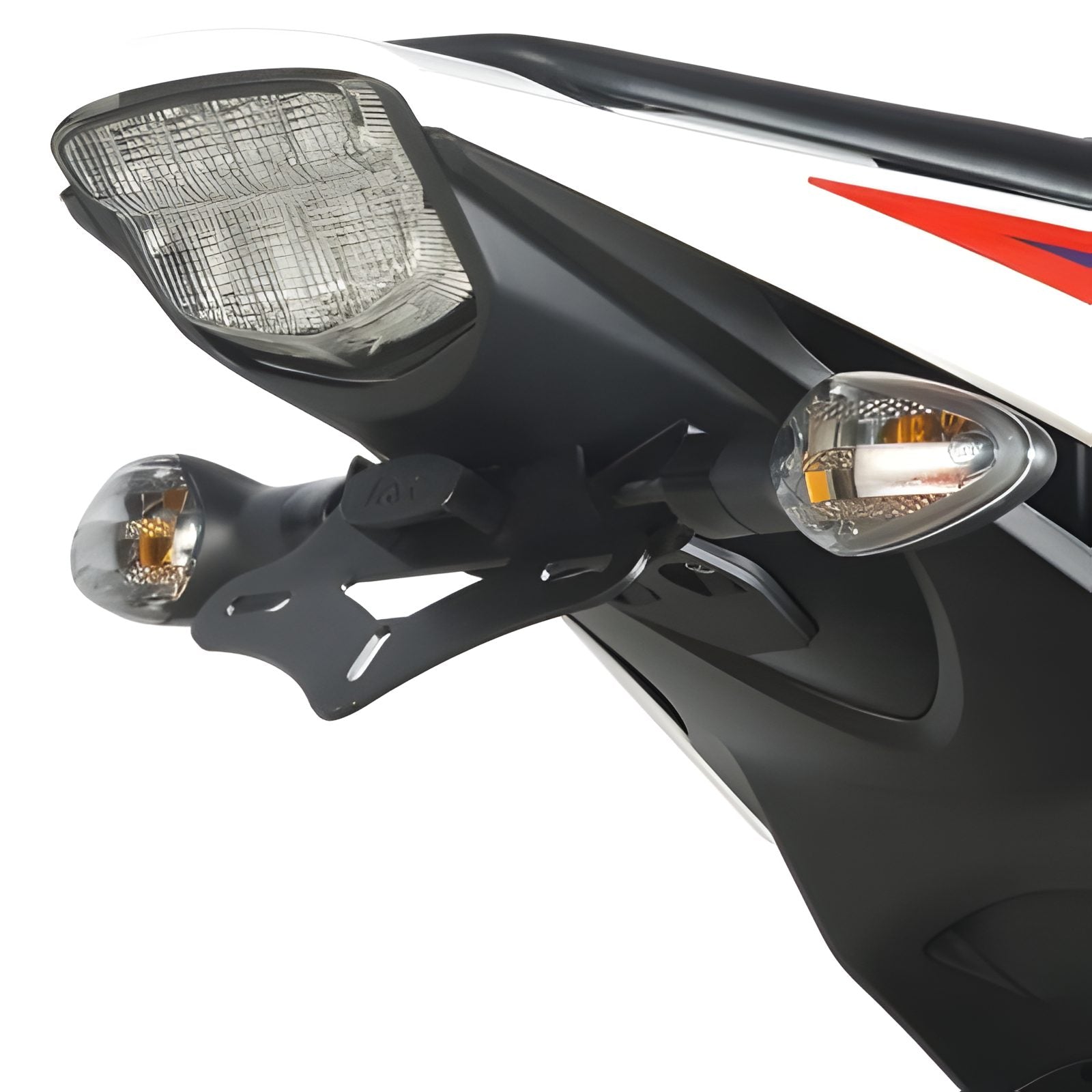 R&G PORTATARGA PER HONDA CBR1000RR FIREBLADE 2012 > 2016 LP0113BK NERO