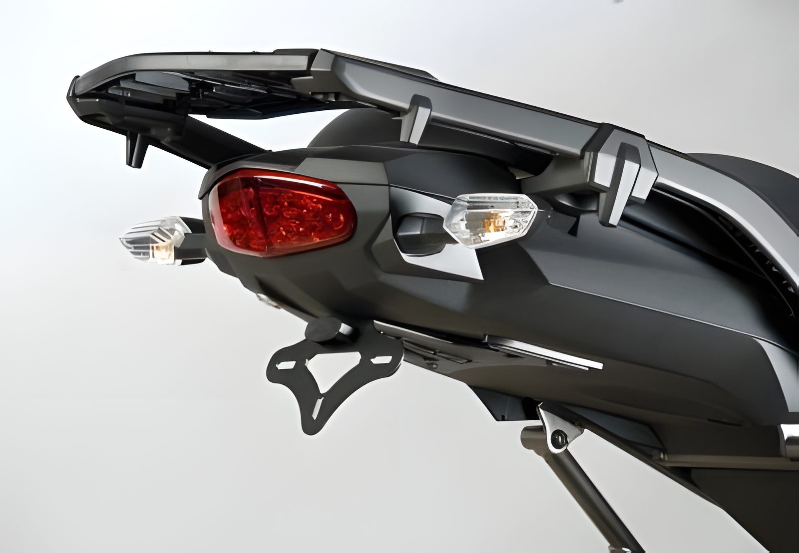 R&G PORTATARGA COMPATIBILE PER KAWASAKI VERSYS 1000 2012 > 2018 LP0117BK NERO