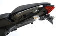 R&G PORTATARGA COMPATIBILE PER KAWASAKI ER6-N NAKED 2012 > 2016 LP0119BK NERO