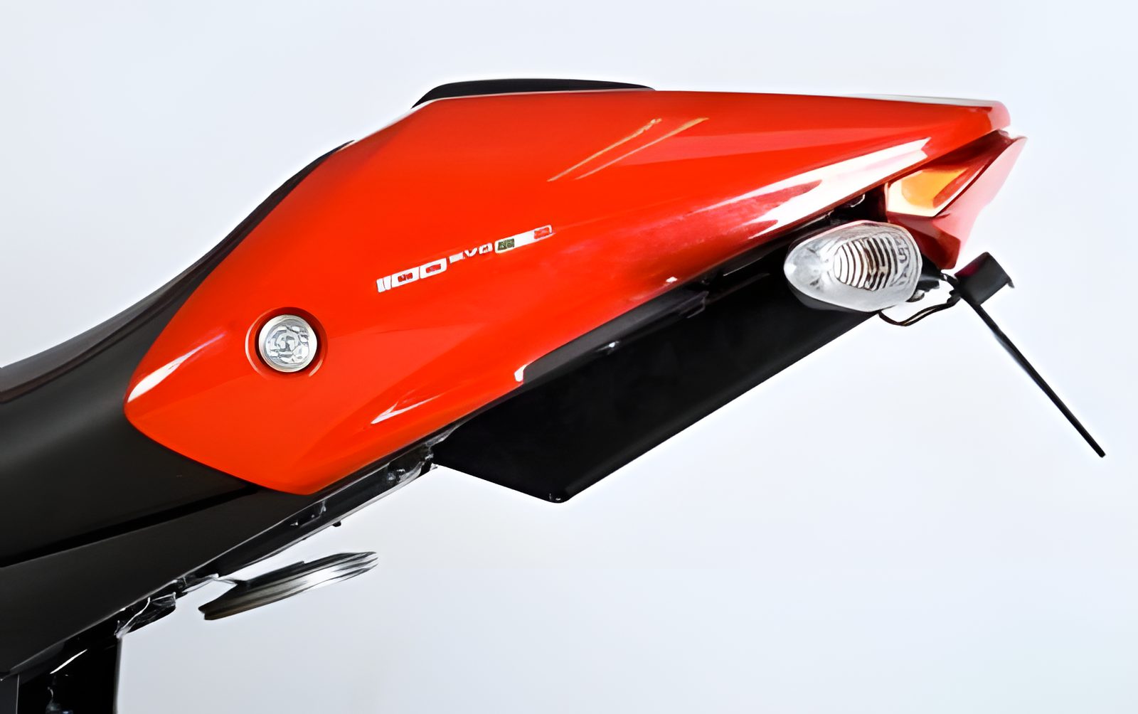R&G PORTATARGA COMPATIBILE PER DUCATI MONSTER 1100 EVO 2009 > 2013 LP0121BK