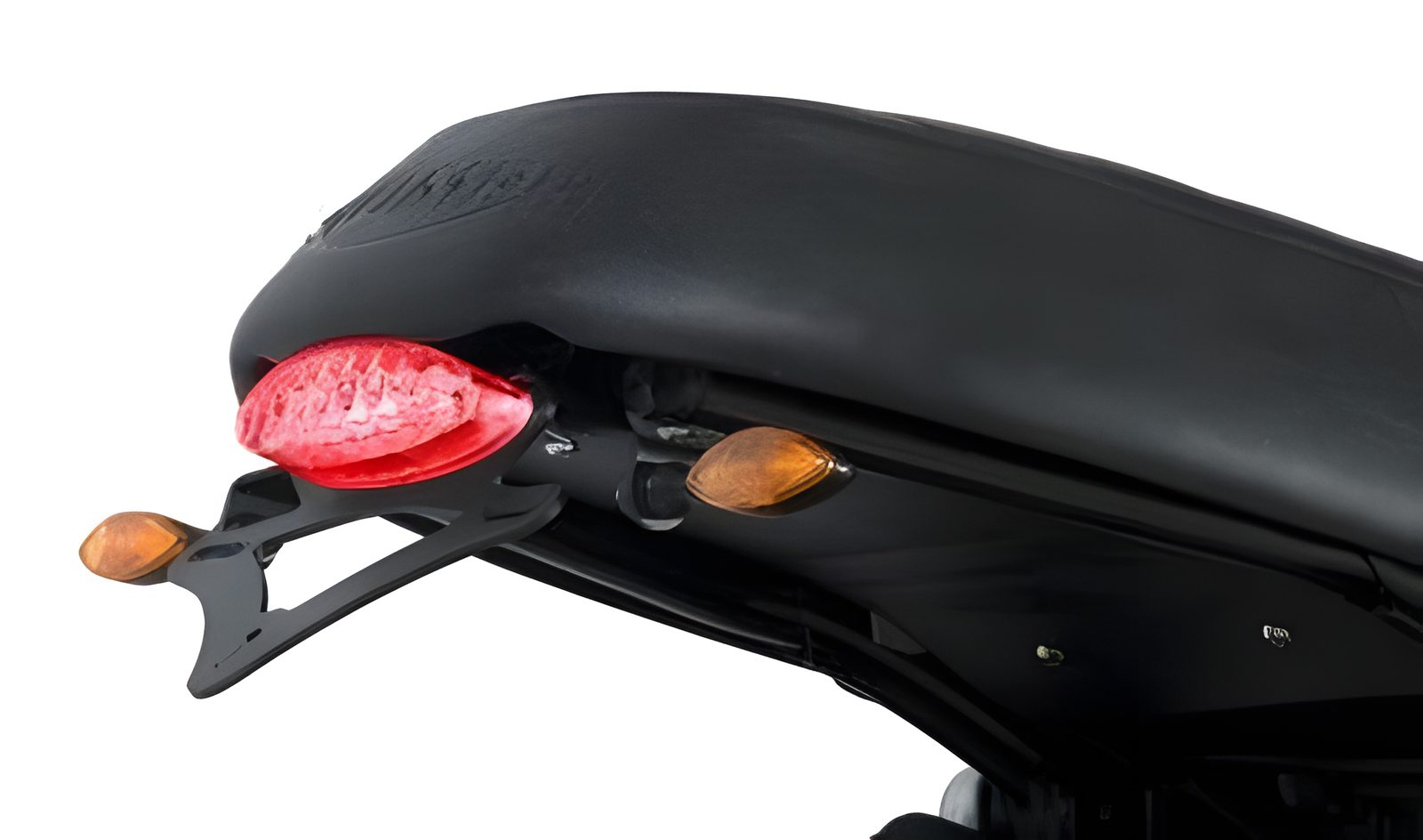 R&G PORTATARGA COMPATIBILE PER TRIUMPH THRUXTON 900 2004 > 2014 LP0123BK NERO