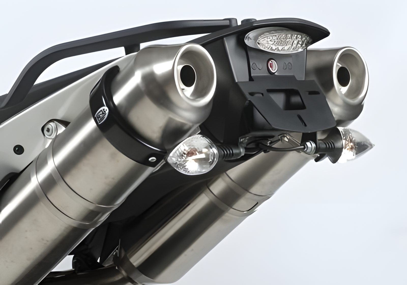 R&G PORTATARGA COMPATIBILE PER KTM 990 SMR 2012 > 2014 LP0124BK NERO