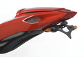 R&G PORTATARGA COMPATIBILE PER MV AGUSTA F3 675 2012 > 2018 LP0126BK NERO